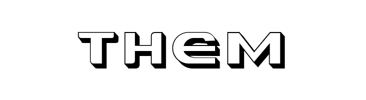 Angry Cyborg 3D Regular  Free Fonts Download