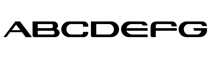 Angry Cyborg Extended  Free Fonts Download