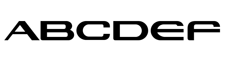 Angry Cyborg Extended  Free Fonts Download