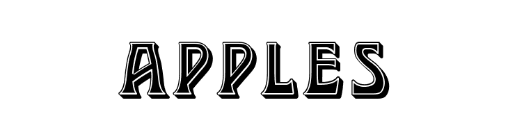 Mademoiselle Sharp Filled Regular  Free Fonts Download