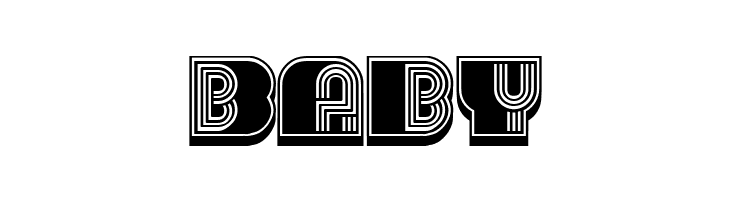 Oliba 3D Regular  Free Fonts Download