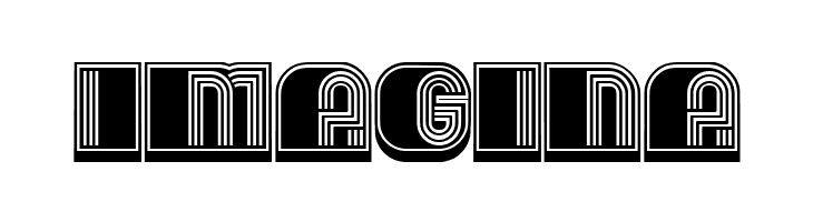 Oliba 3D Regular  Free Fonts Download