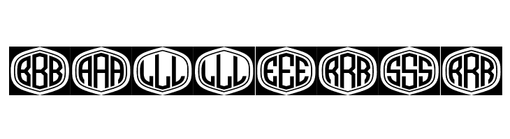 Ribbon Monogram Regular  Free Fonts Download