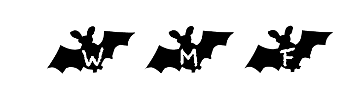 LetterBat AH  Free Fonts Download