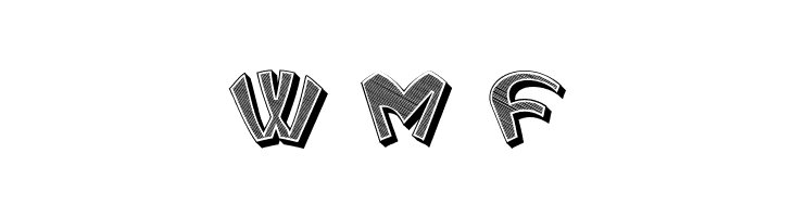 Trainspotter 3D Regular  Free Fonts Download