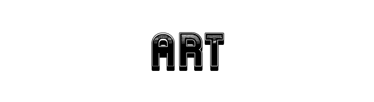 Campus 3D Regular  Free Fonts Download
