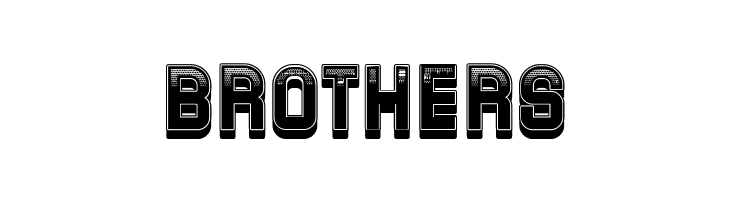 Campus 3D Regular  Free Fonts Download