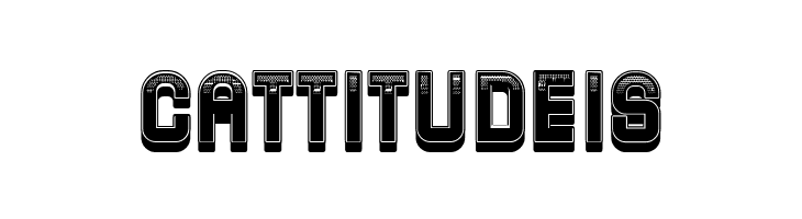 Campus 3D Regular  Free Fonts Download