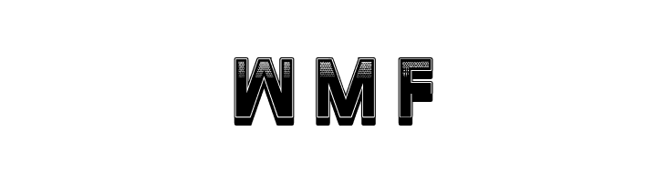 Campus 3D Regular  Free Fonts Download