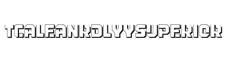 Bypass 3D Regular  Free Fonts Download