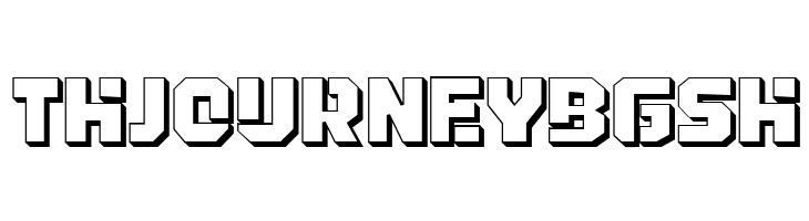 Bypass 3D Regular  Free Fonts Download