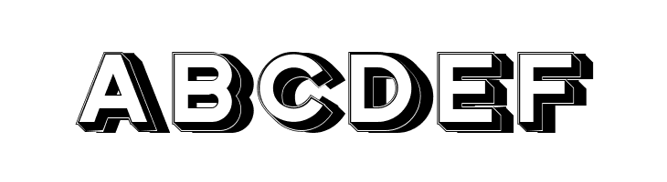 Education 3D Regular  Free Fonts Download