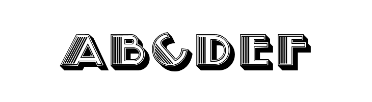 Adriatica Hollow Regular  Free Fonts Download