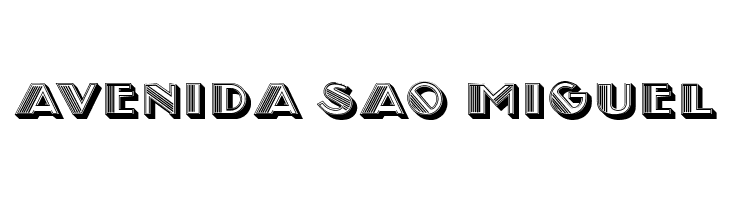 Adriatica Hollow Regular  Free Fonts Download