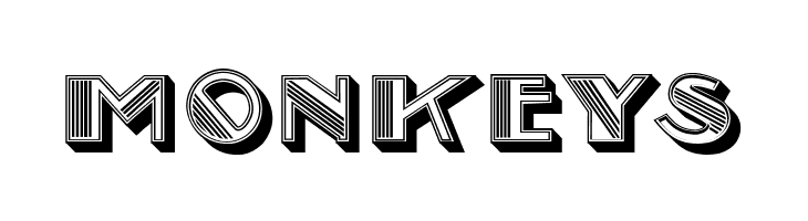 Adriatica Hollow Regular  Free Fonts Download
