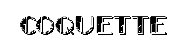 In Resin Filled Regular  Free Fonts Download