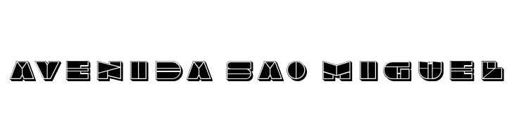 Septum Filled Regular  Free Fonts Download