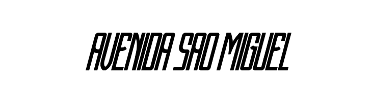 Cyrillic Attitudes U Condensed IT  Free Fonts Download