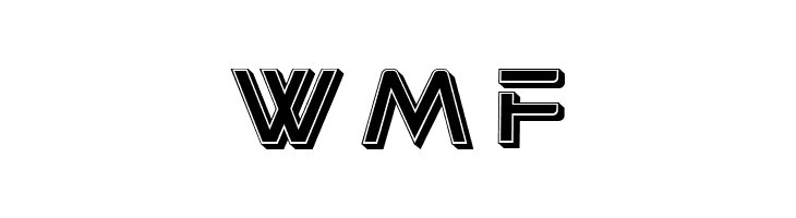 Progress 3D Regular  Free Fonts Download