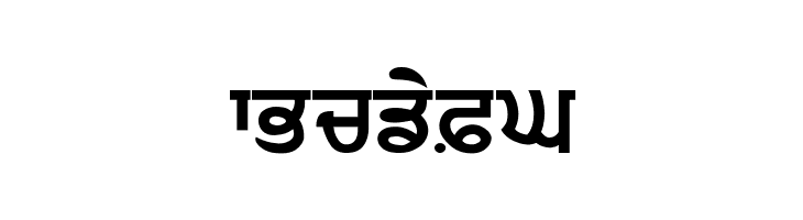 Punjabi Sans  Free Fonts Download