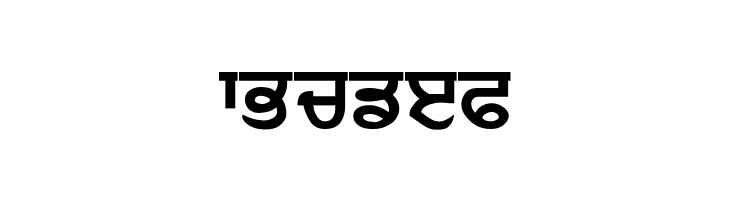 Punjabi Sans  Free Fonts Download