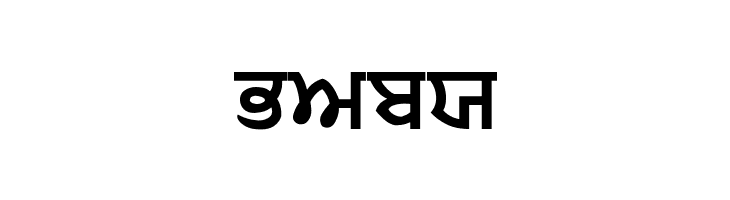 Punjabi Sans  Free Fonts Download