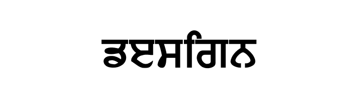 Punjabi Sans  Free Fonts Download