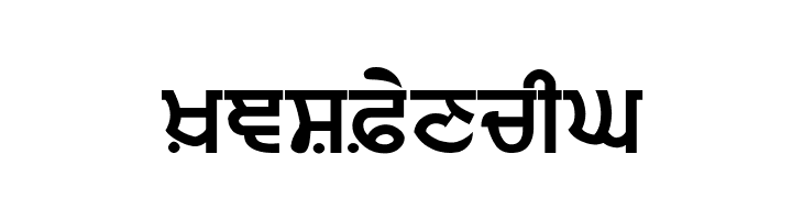Punjabi Sans  Free Fonts Download
