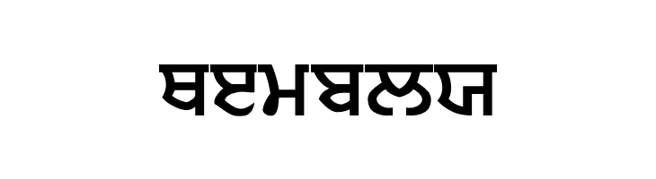 Punjabi Sans  Free Fonts Download