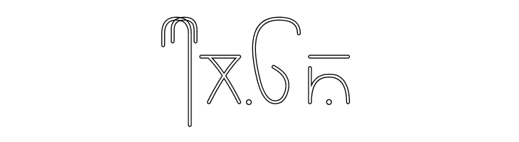 Rupe Outline Light  Free Fonts Download