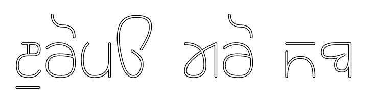 Rupe Outline Light  Free Fonts Download