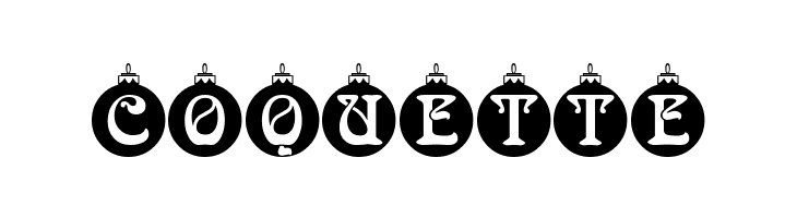 Christbaumkugeln  Free Fonts Download