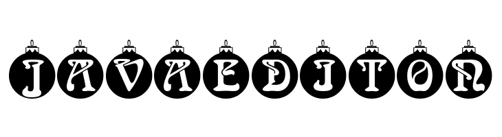 Christbaumkugeln  Free Fonts Download