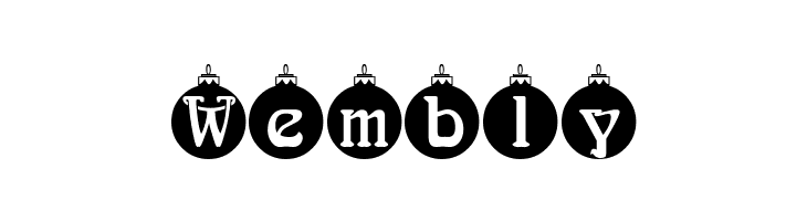 Christbaumkugeln  Free Fonts Download