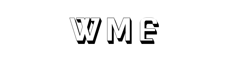 Earth 3D Regular  Free Fonts Download