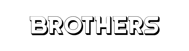 Rush Hour Hollow Regular  Free Fonts Download