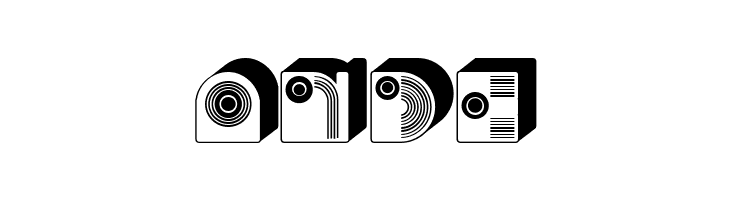 Fantasy Hollow Extruded Regular  Free Fonts Download