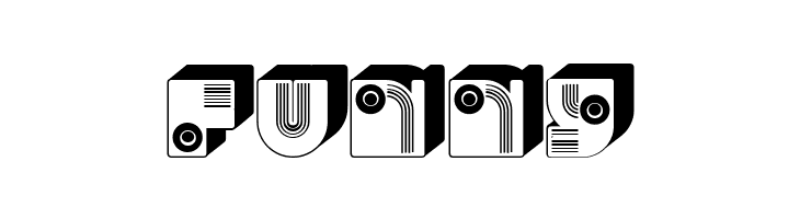 Fantasy Hollow Extruded Regular  Free Fonts Download