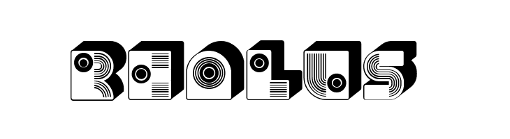 Fantasy Hollow Extruded Regular  Free Fonts Download