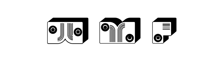 Fantasy Hollow Extruded Regular  Free Fonts Download