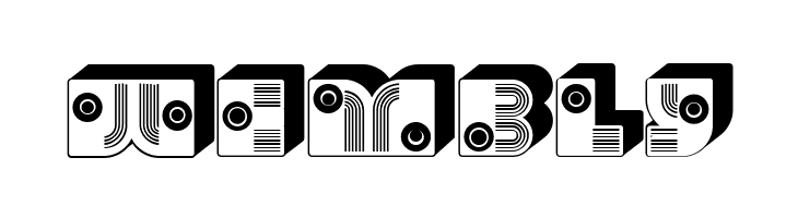 Fantasy Hollow Extruded Regular  Free Fonts Download