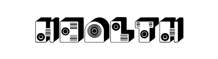 Fantasy Hollow Extruded Regular  Free Fonts Download