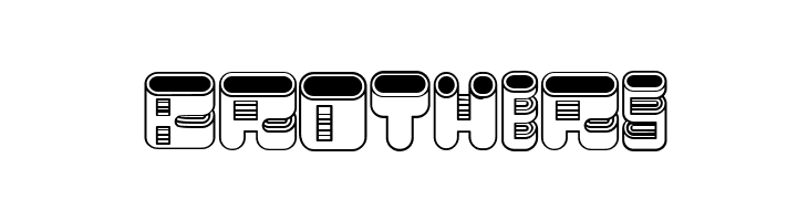 Bathos Blacked Regular  Free Fonts Download