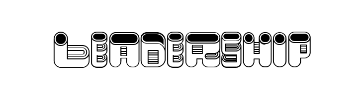 Bathos Blacked Regular  Free Fonts Download