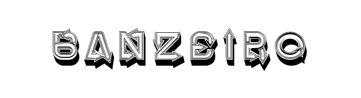 Fangxiang 3D Rustique Regular  Free Fonts Download