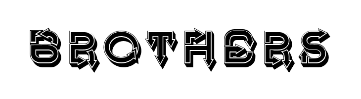 Fangxiang 3D Regular  Free Fonts Download