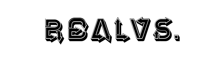 Fangxiang 3D Regular  Free Fonts Download