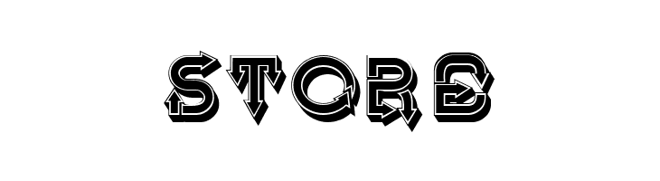 Fangxiang 3D Regular  Free Fonts Download