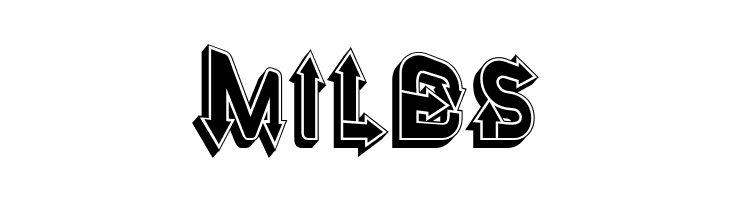 Fangxiang 3D Slant Regular  Free Fonts Download