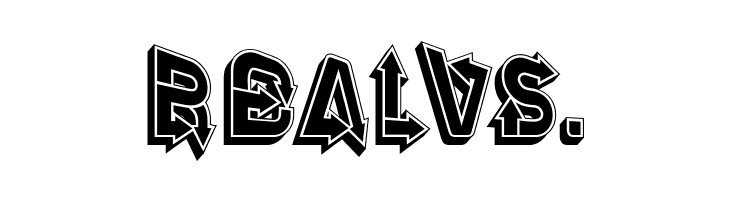 Fangxiang 3D Slant Regular  Free Fonts Download